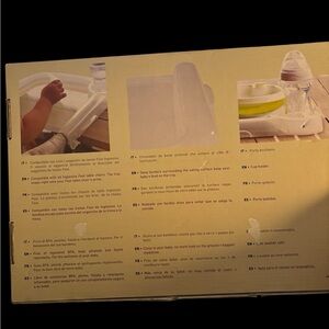 Baby Feeding Set with Tray - White